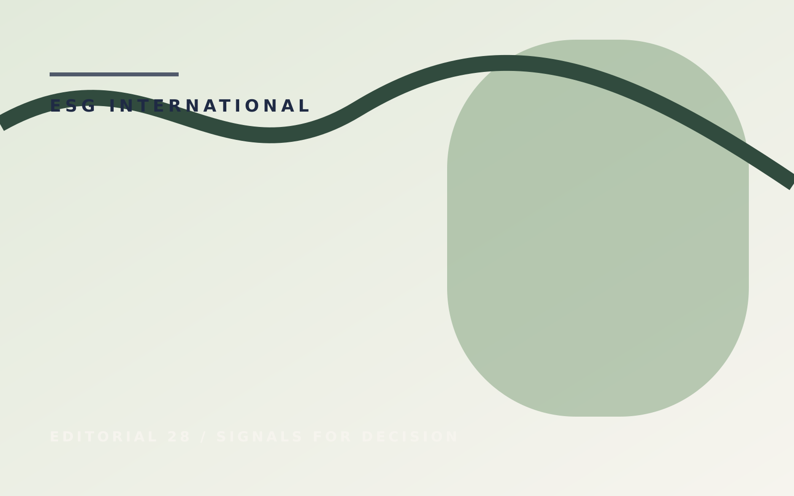 Nature and biodiversity editorial illustration for implementation watch