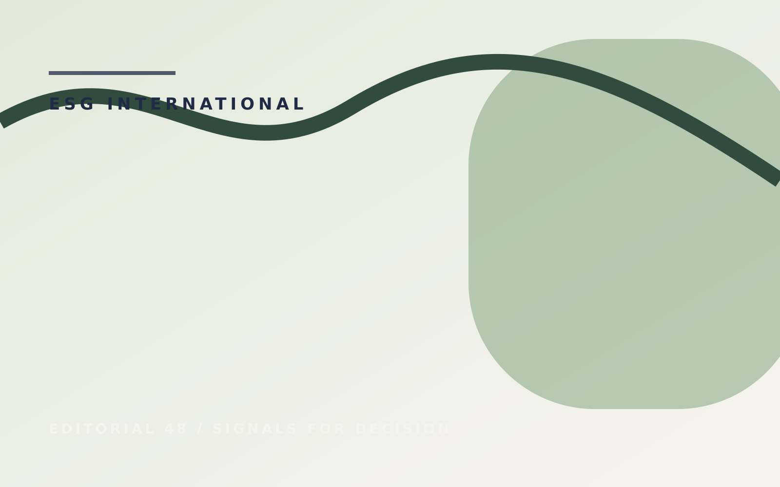 Social and human-rights performance editorial illustration for implementation watch