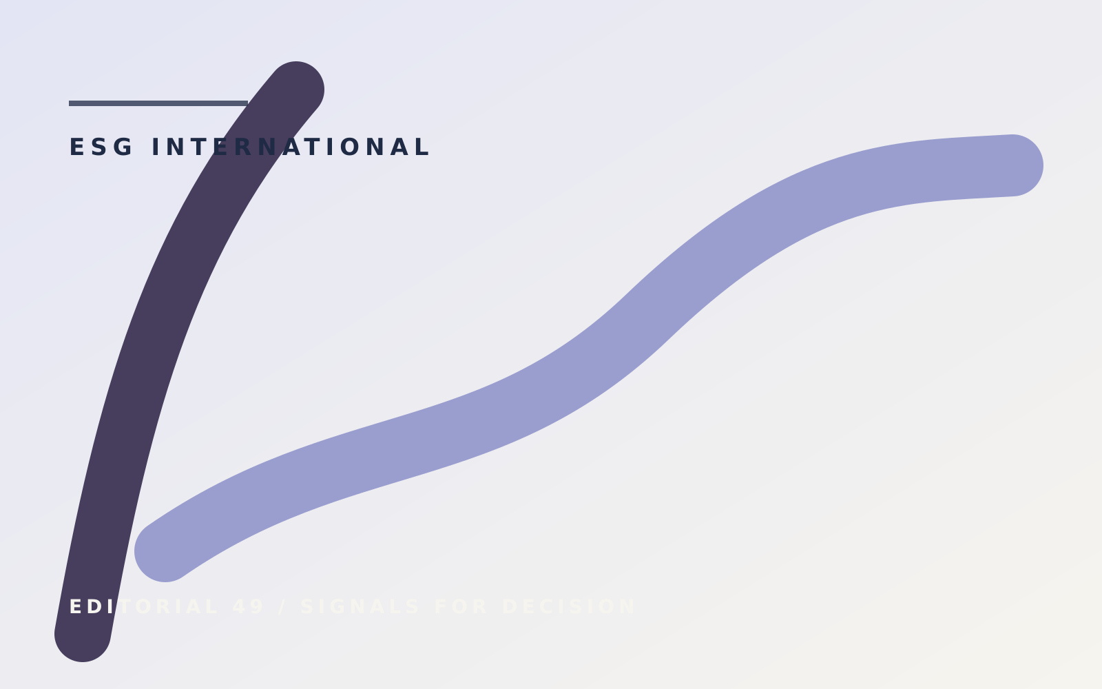 Social and human-rights performance editorial illustration for risk signal